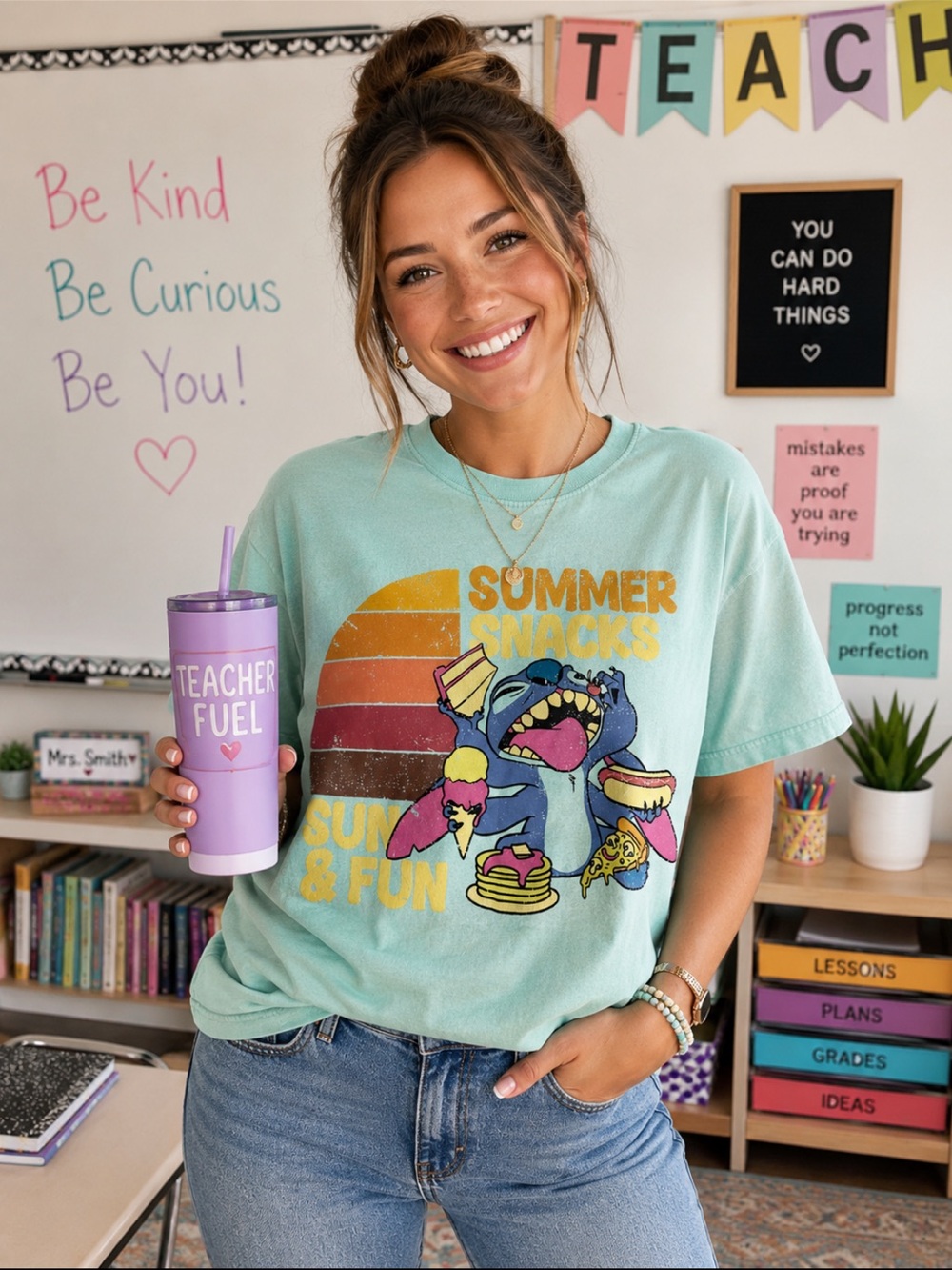 Stitch graphic tee